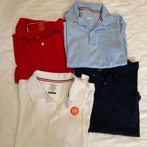 Bundle of 4 S/S School Uniform Polos Size L-XL boys